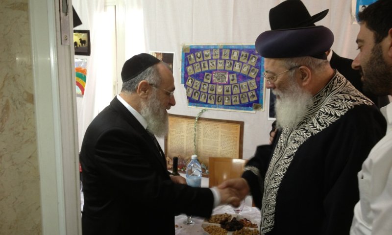 סוף המלחמה בש"ס? הרבנים עמאר ויוסף נועדו