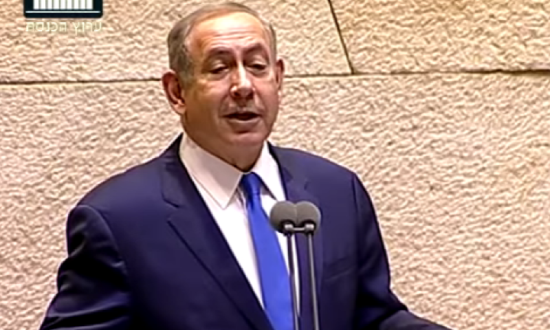 "אין מילה כזו בעברית": צפו: טיבי מתקן את נתניהו