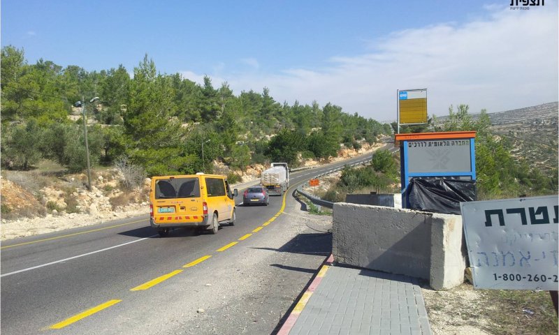 חשד לניסיון פיגוע דריסה בכביש חוצה בנימין