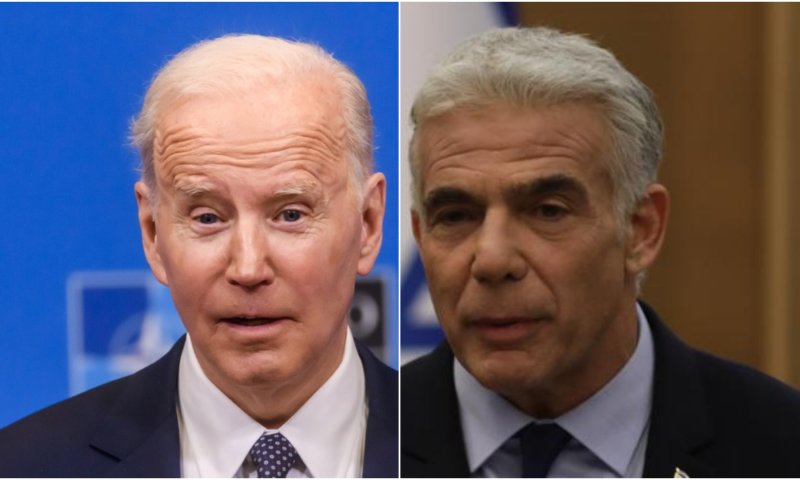 לקראת הביקור: לפיד וביידן חתמו על הצהרה מיוחדת