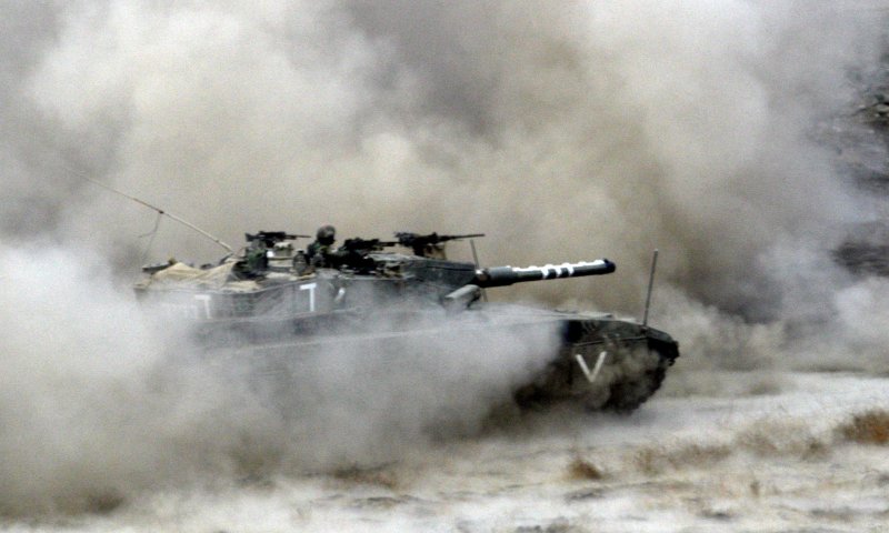 אחרי 50 שנה: טנקים של צה"ל תקפו ברמת הגולן