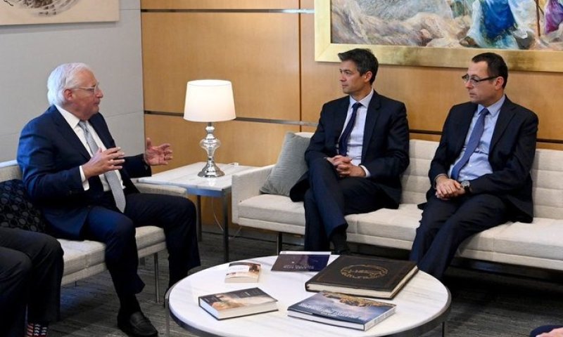 בדרך לריבונות: הנדל והאוזר נפגשו עם שגריר ארה"ב