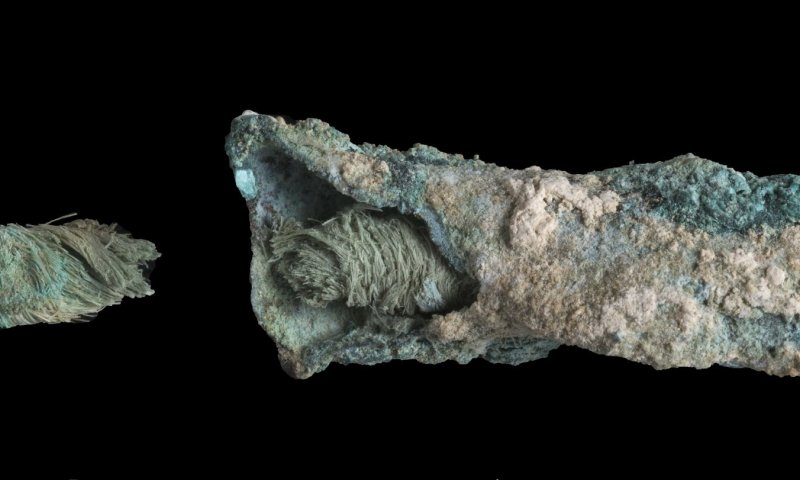 במה מדליקין: נמצאה פתילה נדירה בת 1500 שנה