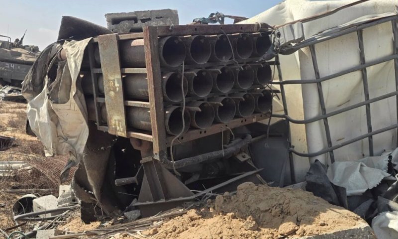 15 קני שיגור נחשפו: לוחמי הנח"ל ממשיכים לטהר את הקו הצהוב