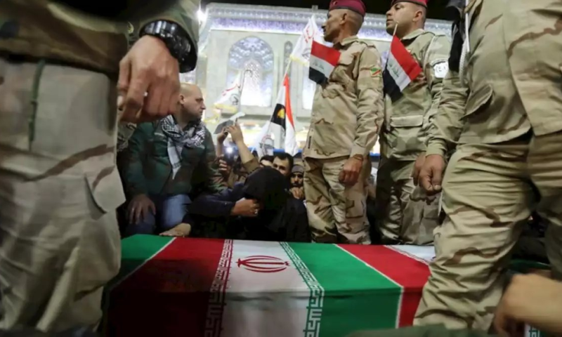 צפו: סגנו של נסראללה ש"חוסל" הופיע באיראן