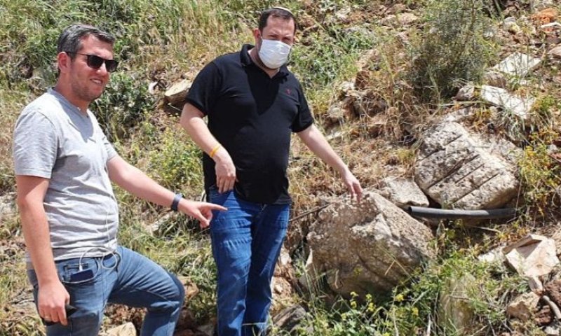 ראש מועצת שומרון תפס את הפלסטינים "על חם"