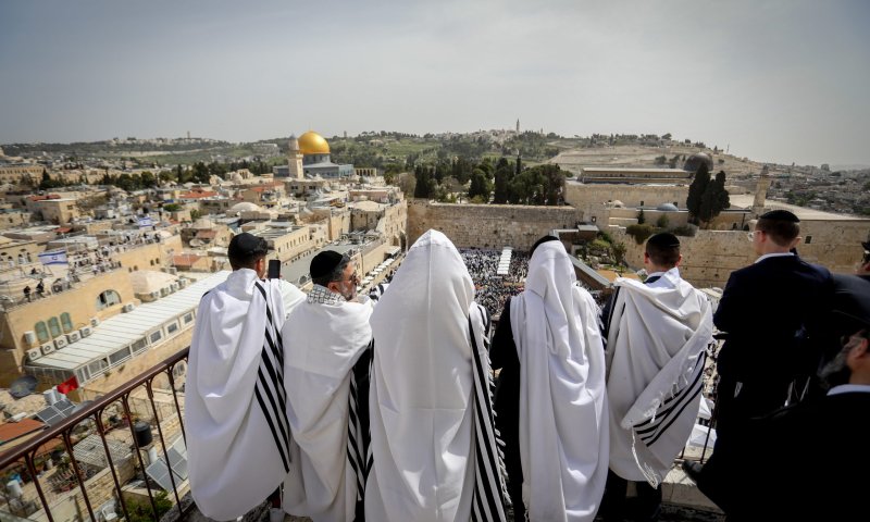 יְבָרֶכְךָ ה' וְיִשְׁמְרֶךָ | גלריה: מעמד ברכת הכהנים בכותל