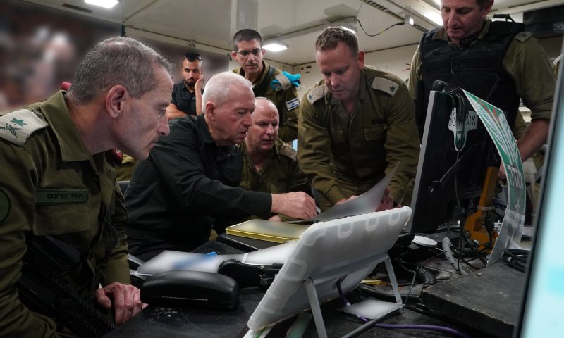 גלנט: כבשנו את מערב עזה, עוברים שלב בתמרון