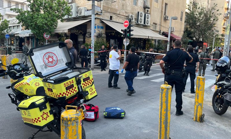 תיעוד: חיסול המחבל בפיגוע בתל אביב