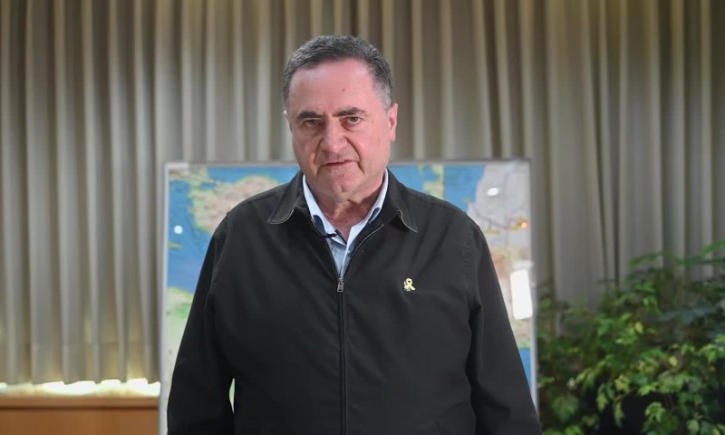 כ"ץ באזהרה לתושבי עזה: "האלטרנטיבה היא הרס וחורבן מוחלט"