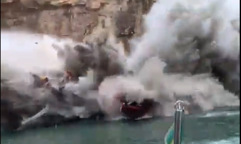 אסון בברזיל: צוק קרס על סירות, 7 תיירים נהרגו