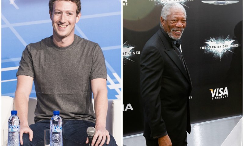 הפיתוח החדש של מייסד פייסבוק עם מורגן פרימן