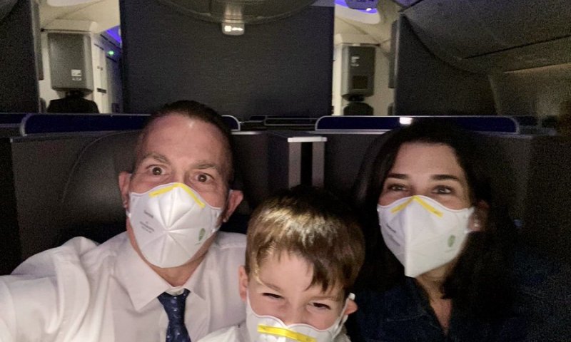 ארדן עלה על המטוס: "רגעי התרגשות אחרונים"