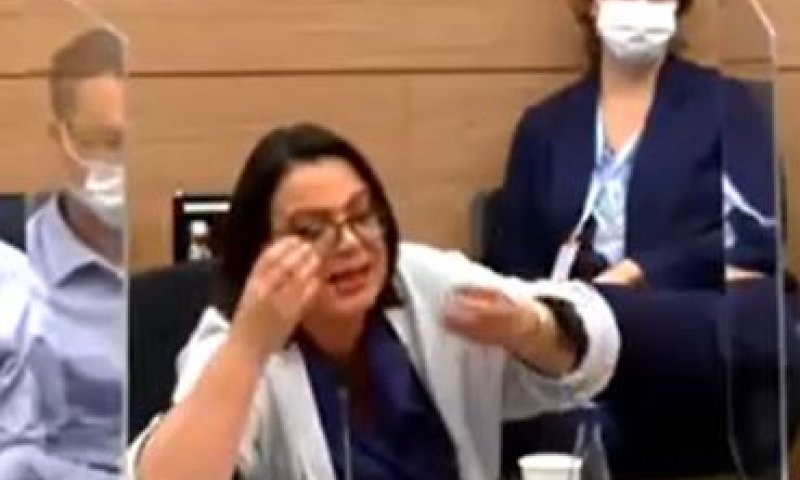 הח"כית פרצה בבכי: "אתה גס רוח". צפו