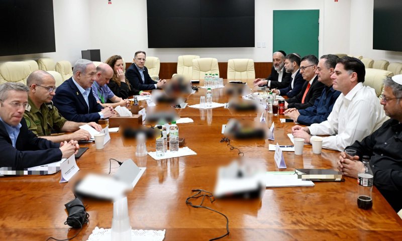 הקבינט המדיני-ביטחוני יתכנס היום בערב