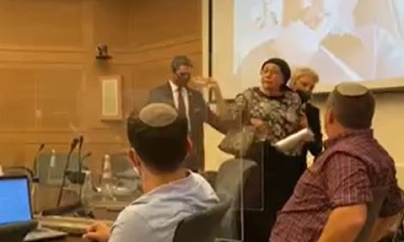 סטרוק חשפה את האמת על החוק ונזרקה מהדיון. צפו