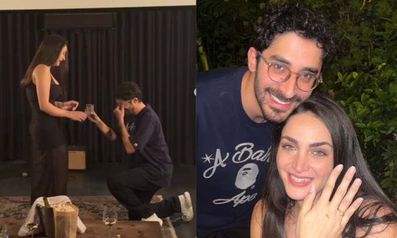 שברו את הרשת: כך ישי סוויסה הציע נישואין לשיר הדס מאיר. צפו