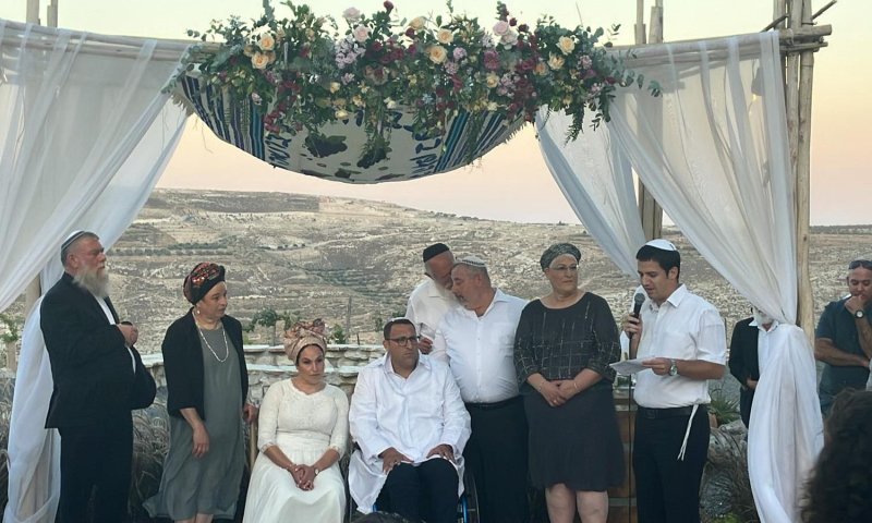 מרגש: אפרים רימל התחתן עם איילת קולמן