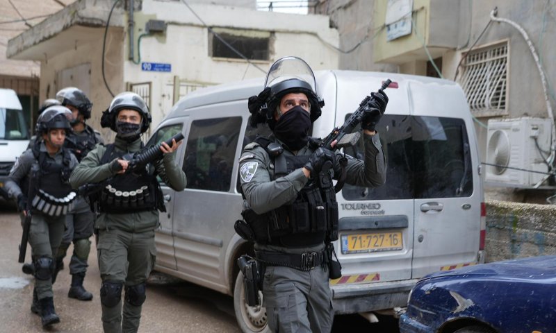 לוחמי מג"ב אטמו את ביתו של המחבל מצומת ראם