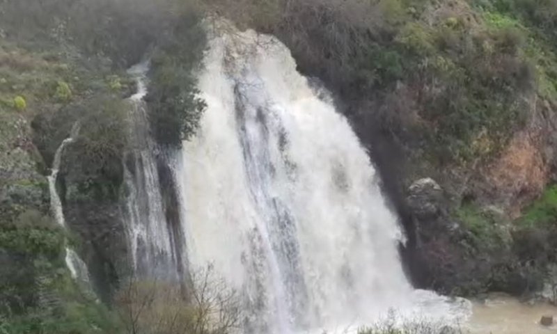 שעון קיץ? שלג כבד וזרימות אדירות בצפון. צפו בתיעוד