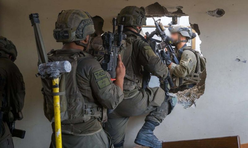 בתיעוד מהרחפן: חיסול מחבלים חמושים ואיתור אמצעי לחימה