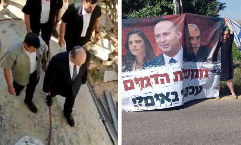 הבן של נעם רז הטיח בבנט: "אתה אשם כמו המחבל"