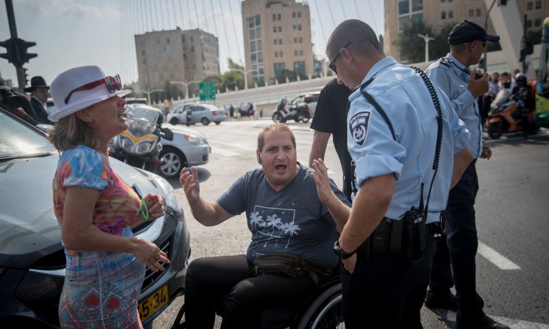 מחאת הנכים מתחדשת: חסימות כבישים צפויות בי-ם