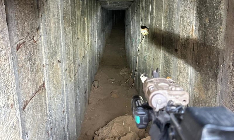 תיעוד מיוחד: כך חוסל מפקד בחמאס במנהרות חאן יונס. צפו