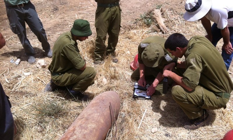 אחרי 60 שנה: פצצה היסטורית התגלתה בנגב