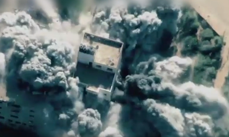 הלחימה בעזה: למעלה מ-15,000 מטרות הושמדו