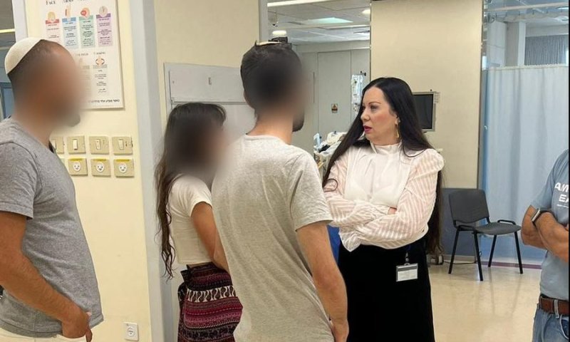 ח"כית ביקרה את המתיישב שנפצע: "תעודת עניות"