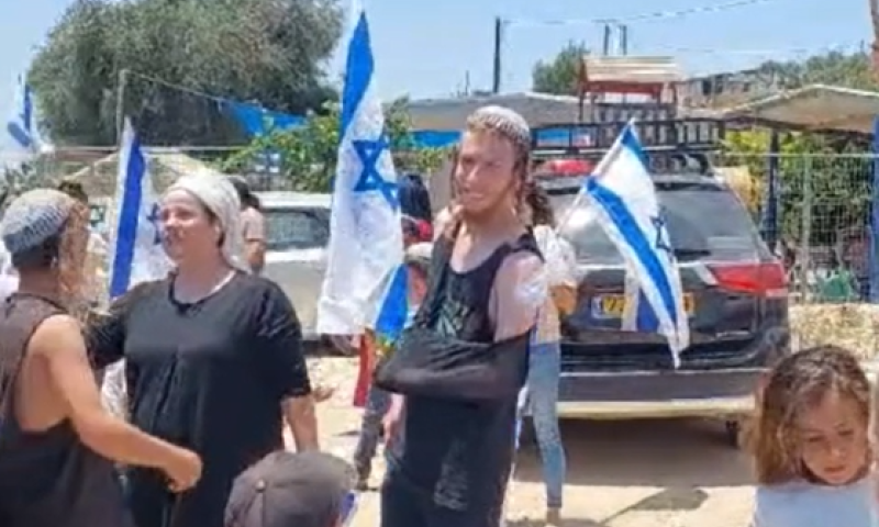 חוות גלעד: הלוחם שהיה בסכנת חיים חזר הביתה