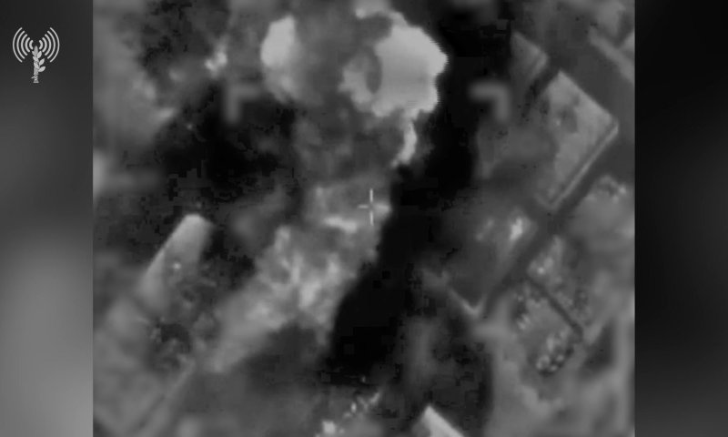 צה"ל ממשיך לתקוף: ביתו של בכיר חמאס הופצץ