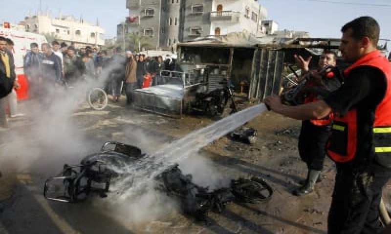 תמונות וסרטונים: מתקיפות צה"ל בעזה