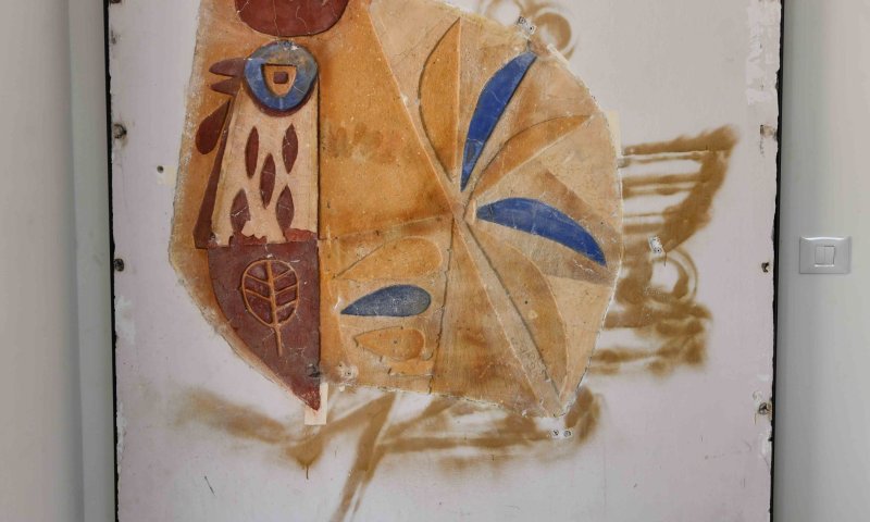 "התרנגול": "כך הועתק ושומר ציור הקיר הנדיר מגעתון