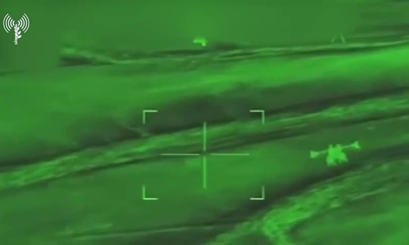 "פורק קצר, התפוצץ!": האזינו לקולות הקשר מיירוט הרחפנים