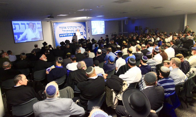 הרב רוזנצוויג: "החלטתי שהכינוס הזה לא שווה את הזמן שאשקיע בו"