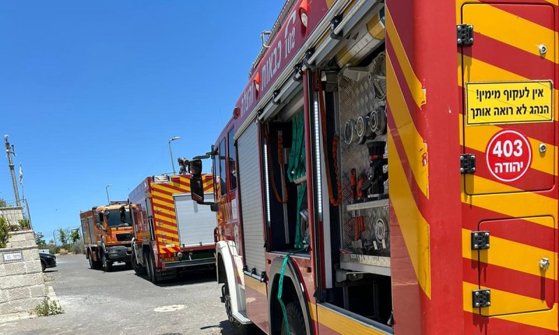 סגרו חלונות: שריפה ביישוב אפרת &ndash; חשד להצתה