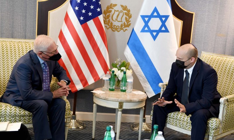 פגישה מדינית ראשונה לבנט בביקור בארה"ב