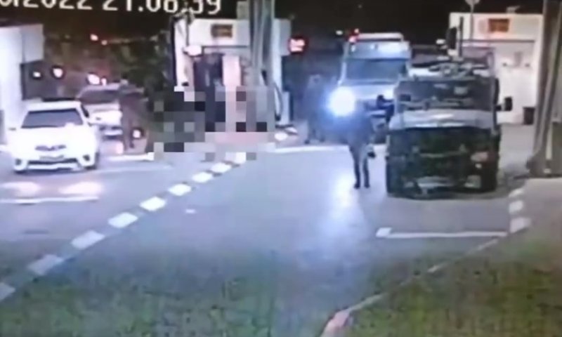 יוצא, יורה ובורח: תיעוד מפיגוע הירי ליד שועפט