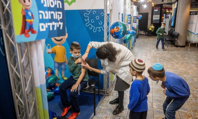 נתון מעודד במסגרת מבצע חיסון הילדים