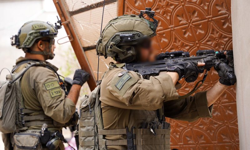 מול עשרות חמושים: אוגדה 98 החלה לטהר את ג'באליה