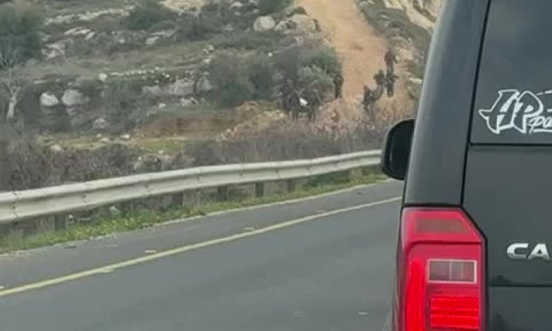 גוש עציון: מחבל שזרק אבנים אל עבר רכבים ישראלים נורה ונפצע