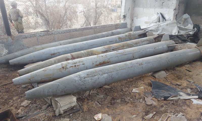 לא נותר ממנו זכר: צפו בצה"ל מעלה באש את מתחם הרקטות ברפיח