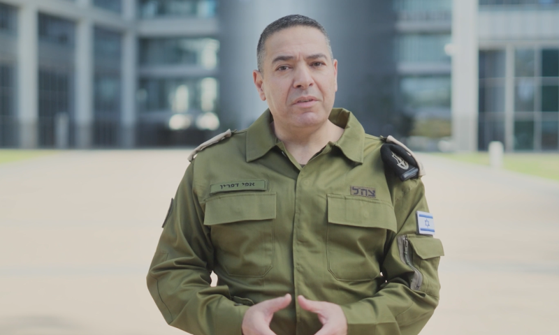 דובר צה"ל בהודעה חשובה לציבור