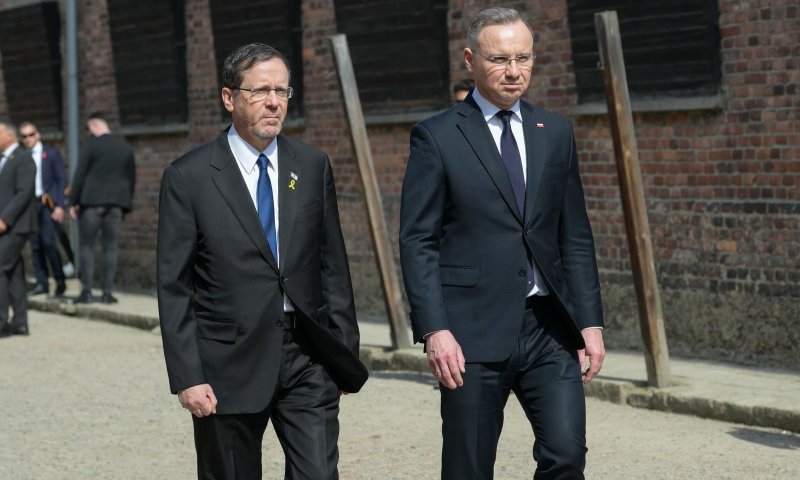 נשיא פולין במצעד החיים באושוויץ: "אתר זה הוא תמרור אזהרה"