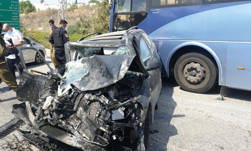 תאונת דרכים קשה בגוש עציון