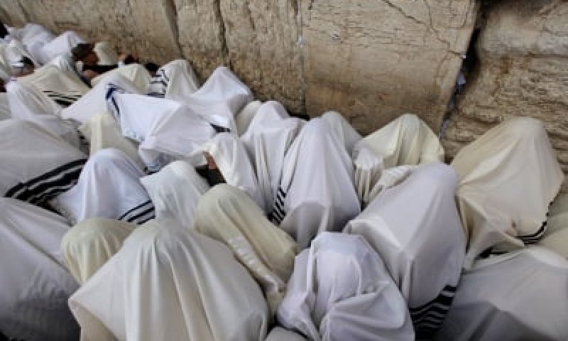תמונות מברכת הכהנים ההמונית בכותל המערבי