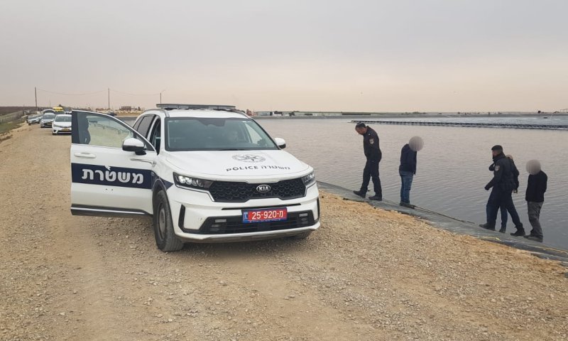 צוללנים הוקפצו לאתר פועל שטבע במאגר המים בתפרח