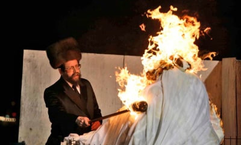 ככה זה נראה: הדלקת תולדות אהרון במירון